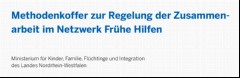 Vorschaubild Vorschaubild 2: Methodenkoffer zur Regelung der Zusammenarbeit im Netzwerk Frühe Hilfen