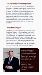 Vorschaubild Vorschaubild 2: Flexirente - Vorteile für Pflegende.