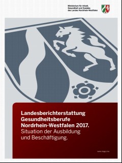 Vorschaubild Vorschaubild 1: Landesberichterstattung Gesundheitsberufe Nordrhein-Westfalen 2017.