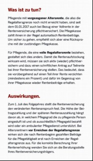 Vorschaubild Vorschaubild 3: Flexirente - Vorteile für Pflegende.