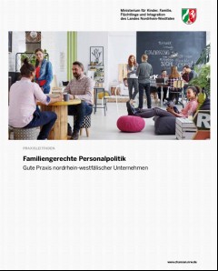 Vorschaubild Vorschaubild 1: Familiengerechte PersonalpolitikGute Praxis nordrhein-westfälischer Unternehmen