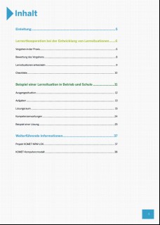Vorschaubild 3: Entwicklung lernortübergreifender Lernsituationen:  Elektronik für Betriebstechnik