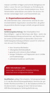 Vorschaubild Vorschaubild 3: Chefsache Disposition. Betriebliche Arbeitsschutzorganisation zahlt sich aus.