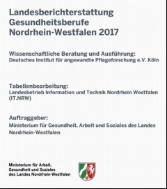Vorschaubild Vorschaubild 2: Landesberichterstattung Gesundheitsberufe Nordrhein-Westfalen 2017.