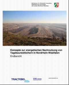 Vorschaubild 1: Konzepte zur energetischen Nachnutzung von
Tagebaurestlöchern in Nordrhein-Westfalen