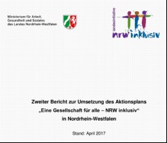 Vorschaubild 3: Aktionsplan der Landesregierung "Eine Gesellschaft für alle - NRW inklusiv".