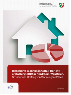 Vorschaubild 1: Integrierte Wohnungsnotfall-Berichterstattung 2019 in Nordrhein-Westfalen.