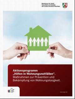 Vorschaubild 1: Aktionsprogramm "Hilfen in Wohnungsnotfällen".Maßnahmen zur Prävention und Bekämpfung von Wohnungslosigkeit.